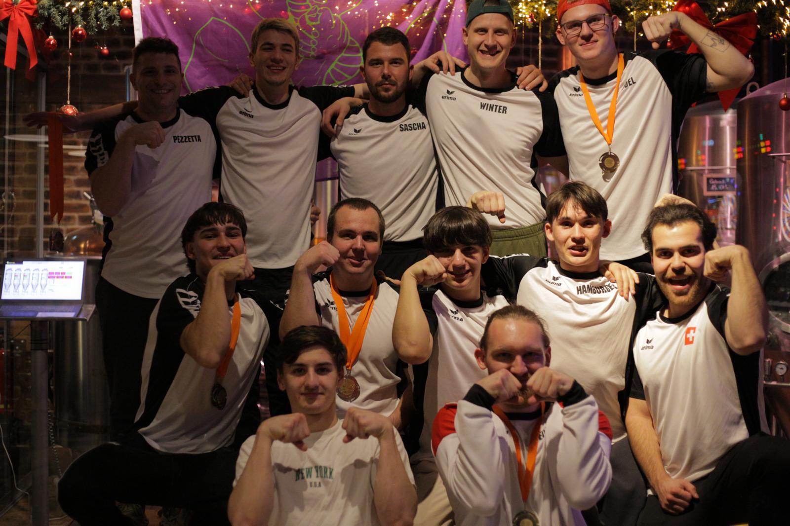 Armforce Basel Team mit Medaillen