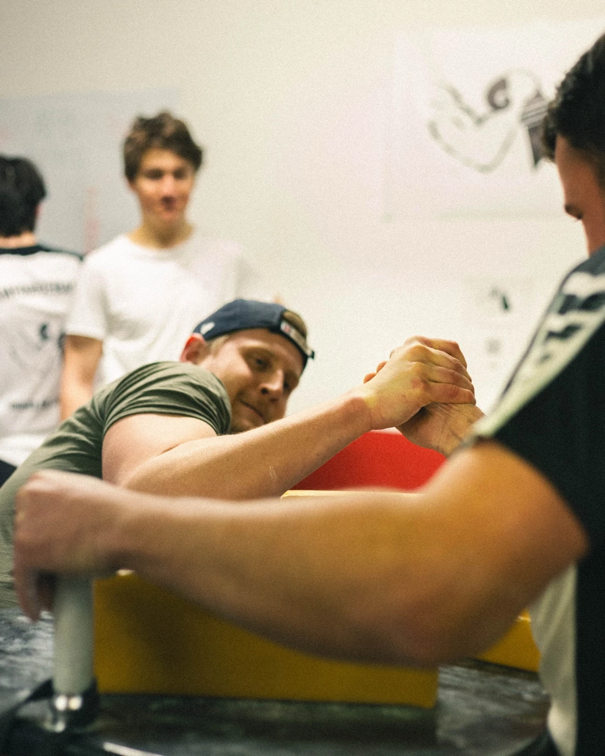 Sparring am gelben Tisch